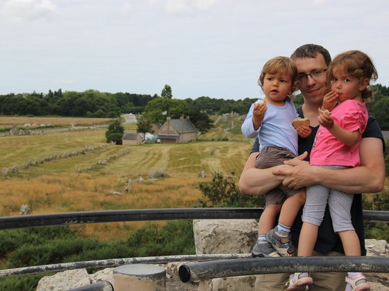 201101_Avec notre papa